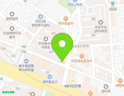 15 Jungbu-daero 223beon-gil, Paldal-gu, Suwon-si, Gyeonggi-do, Republic of Korea Map