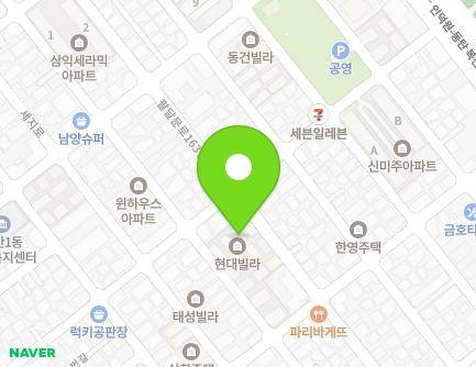 61-20 Gyeongsu-daero 642beon-gil, Paldal-gu, Suwon-si, Gyeonggi-do, Republic of Korea Map