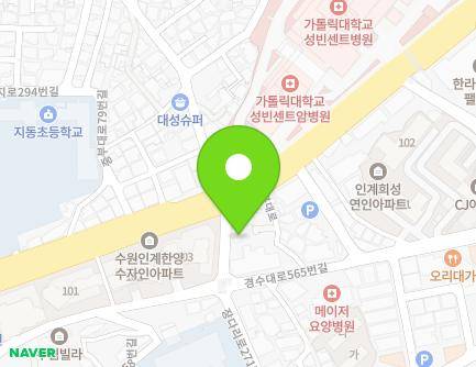 88-5 Jungbu-daero, Paldal-gu, Suwon-si, Gyeonggi-do, Republic of Korea Map