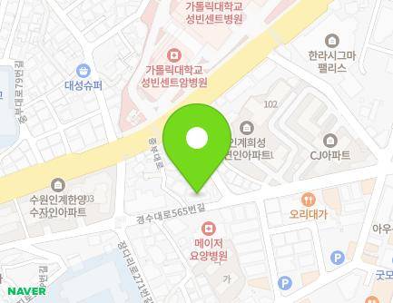 52 Gyeongsu-daero 565beon-gil, Paldal-gu, Suwon-si, Gyeonggi-do, Republic of Korea Map