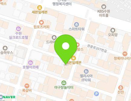 27-24 Ingye-ro 108beon-gil, Paldal-gu, Suwon-si, Gyeonggi-do, Republic of Korea Map