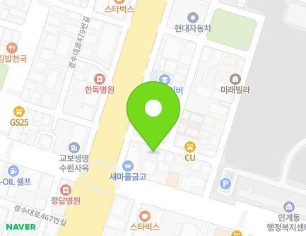 8 Gyeongsu-daero 480beon-gil, Paldal-gu, Suwon-si, Gyeonggi-do, Republic of Korea Map