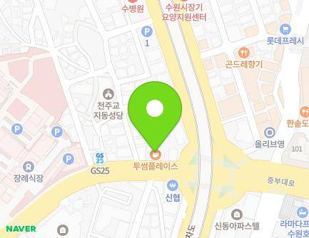 129 Jungbu-daero, Paldal-gu, Suwon-si, Gyeonggi-do, Republic of Korea Map