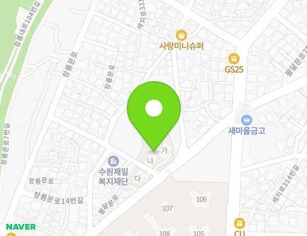 4 Paldalmun-ro 53beon-gil, Paldal-gu, Suwon-si, Gyeonggi-do, Republic of Korea Map