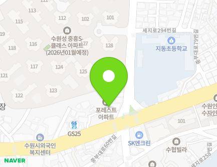 279-1 Seji-ro, Paldal-gu, Suwon-si, Gyeonggi-do, Republic of Korea Map