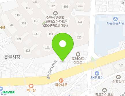 55-7 Jungbu-daero, Paldal-gu, Suwon-si, Gyeonggi-do, Republic of Korea Map