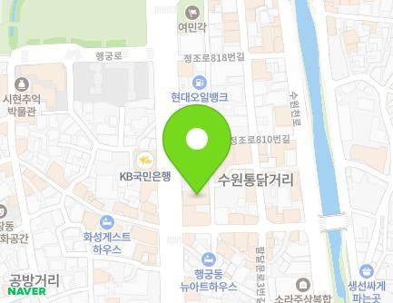 804 Jeongjo-ro, Paldal-gu, Suwon-si, Gyeonggi-do, Republic of Korea Map