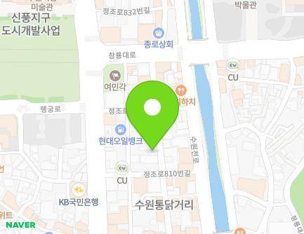 24 Changnyong-daero 8beon-gil, Paldal-gu, Suwon-si, Gyeonggi-do, Republic of Korea Map