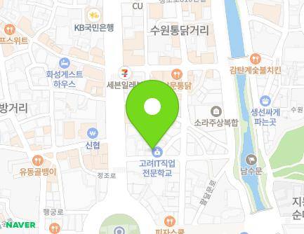11-1 Jeongjo-ro 788beon-gil, Paldal-gu, Suwon-si, Gyeonggi-do, Republic of Korea Map