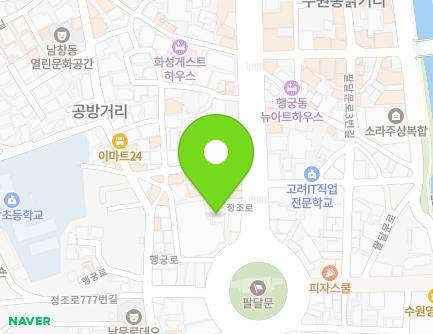 7-10 Jeongjo-ro 791beon-gil, Paldal-gu, Suwon-si, Gyeonggi-do, Republic of Korea Map