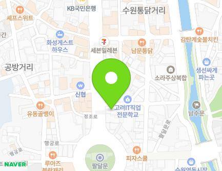 788 Jeongjo-ro, Paldal-gu, Suwon-si, Gyeonggi-do, Republic of Korea Map
