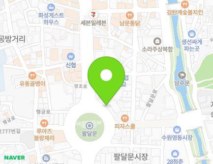782-1 Jeongjo-ro, Paldal-gu, Suwon-si, Gyeonggi-do, Republic of Korea Map