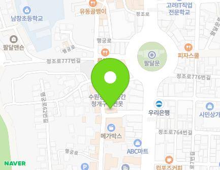 767-12 Jeongjo-ro, Paldal-gu, Suwon-si, Gyeonggi-do, Republic of Korea Map