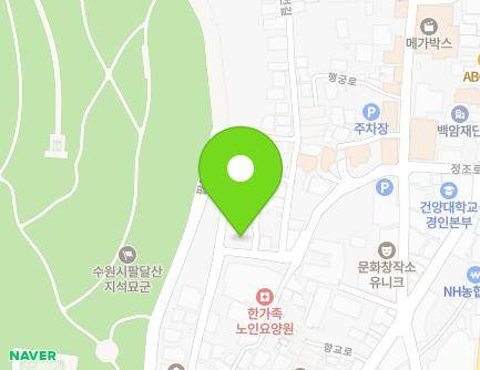 26-9 Haenggung-ro 84beon-gil, Paldal-gu, Suwon-si, Gyeonggi-do, Republic of Korea Map