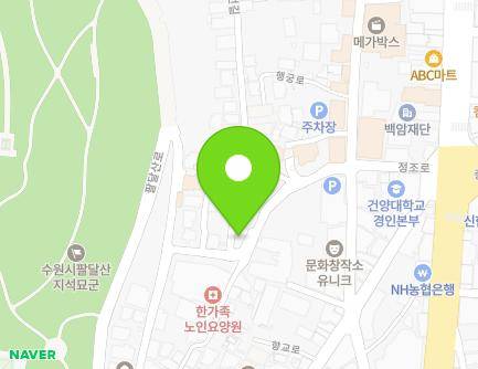 22 Haenggung-ro 84beon-gil, Paldal-gu, Suwon-si, Gyeonggi-do, Republic of Korea Map