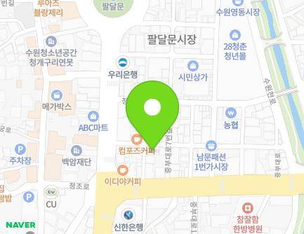 8 Jungbu-daero 3beon-gil, Paldal-gu, Suwon-si, Gyeonggi-do, Republic of Korea Map