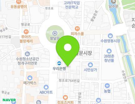 29 Jungbu-daero 3beon-gil, Paldal-gu, Suwon-si, Gyeonggi-do, Republic of Korea Map