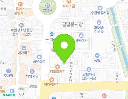 16 Jungbu-daero 3beon-gil, Paldal-gu, Suwon-si, Gyeonggi-do, Republic of Korea Map