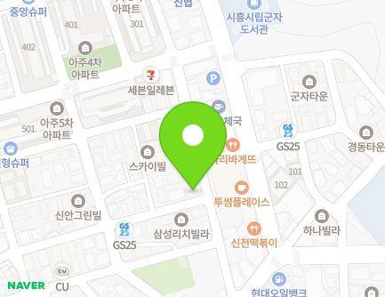 2 Hanumul-ro 11beon-gil, Siheung-si, Gyeonggi-do, Republic of Korea Map