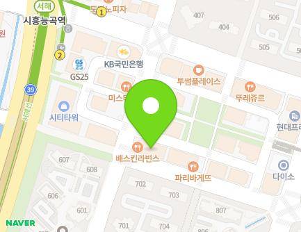 188 Neunggok-ro, Siheung-si, Gyeonggi-do, Republic of Korea Map