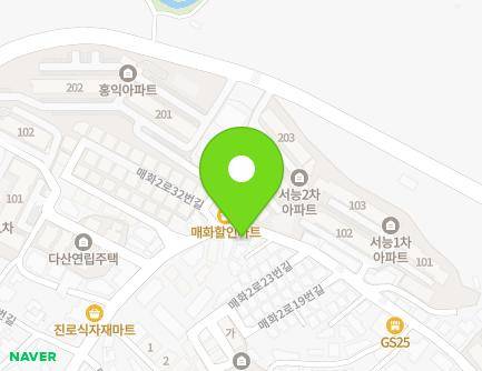 29 Maehwa 2-ro, Siheung-si, Gyeonggi-do, Republic of Korea Map