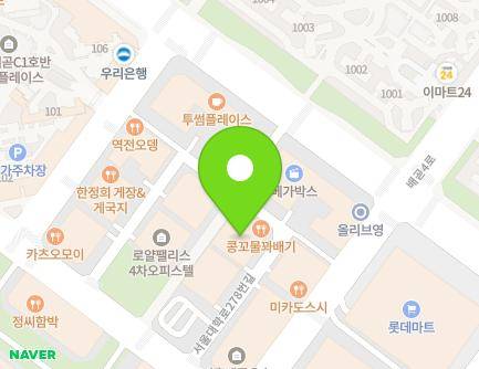 25-24 Seouldaehak-ro 278beon-gil, Siheung-si, Gyeonggi-do, Republic of Korea Map