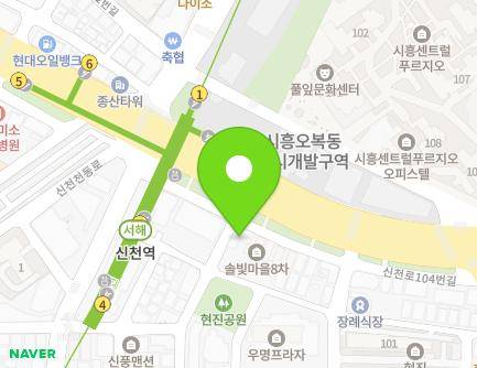 3 Suin-ro 3335beon-gil, Siheung-si, Gyeonggi-do, Republic of Korea Map