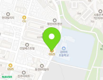 70 Suin-ro 3247beon-gil, Siheung-si, Gyeonggi-do, Republic of Korea Map