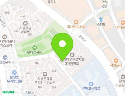 21 Eunhaeng-ro 144beon-gil, Siheung-si, Gyeonggi-do, Republic of Korea Map