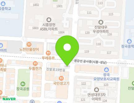 31 Janggok-ro, Siheung-si, Gyeonggi-do, Republic of Korea Map
