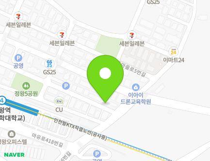 33-1 Odongmaeul-ro 6beonan-gil, Siheung-si, Gyeonggi-do, Republic of Korea Map