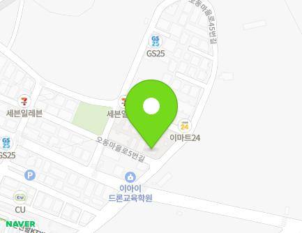 43 Odongmaeul-ro 5beon-gil, Siheung-si, Gyeonggi-do, Republic of Korea Map