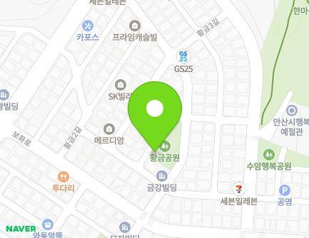 9-4 Hwanggeum-gil, Danwon-gu, Ansan-si, Gyeonggi-do, Republic of Korea Map