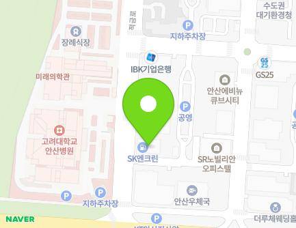 114 Jeokgeum-ro, Danwon-gu, Ansan-si, Gyeonggi-do, Republic of Korea Map