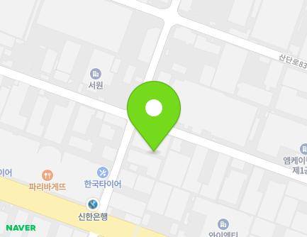 89 Sandan-ro 67beon-gil, Danwon-gu, Ansan-si, Gyeonggi-do, Republic of Korea Map