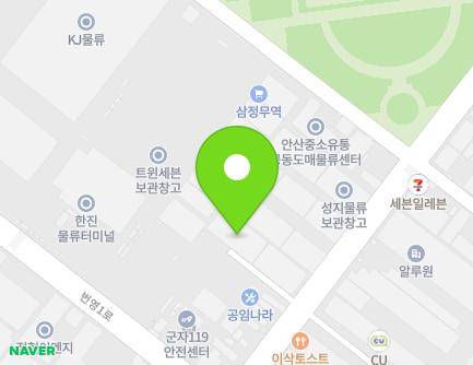 115 Beonnyeong-ro, Danwon-gu, Ansan-si, Gyeonggi-do, Republic of Korea Map