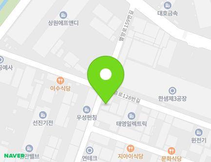 28 Jinheung-ro 128beon-gil, Danwon-gu, Ansan-si, Gyeonggi-do, Republic of Korea Map