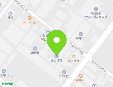 11 Beonnyeong-ro 185beon-gil, Danwon-gu, Ansan-si, Gyeonggi-do, Republic of Korea Map