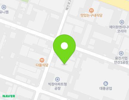 30 Haean-ro 31beon-gil, Danwon-gu, Ansan-si, Gyeonggi-do, Republic of Korea Map