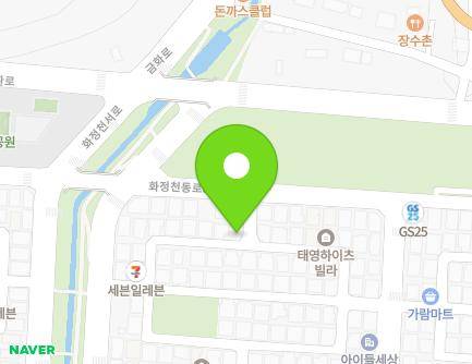 11 Hwajeongcheondong-ro 7an-gil, Danwon-gu, Ansan-si, Gyeonggi-do, Republic of Korea Map