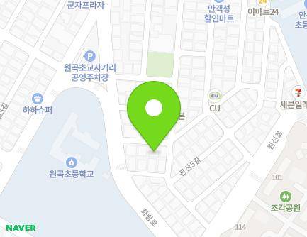 13-3 Gwansan 2-gil, Danwon-gu, Ansan-si, Gyeonggi-do, Republic of Korea Map