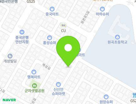 25 Wongok 1-ro, Danwon-gu, Ansan-si, Gyeonggi-do, Republic of Korea Map