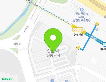 348 Sandan-ro, Danwon-gu, Ansan-si, Gyeonggi-do, Republic of Korea Map