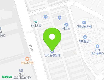 326 Sandan-ro, Danwon-gu, Ansan-si, Gyeonggi-do, Republic of Korea Map