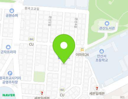 12 Gwansan 3-gil, Danwon-gu, Ansan-si, Gyeonggi-do, Republic of Korea Map