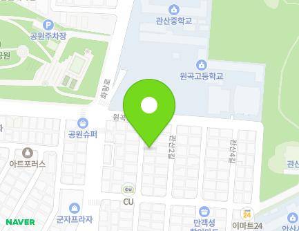 24-1 Gwansan 1-gil, Danwon-gu, Ansan-si, Gyeonggi-do, Republic of Korea Map