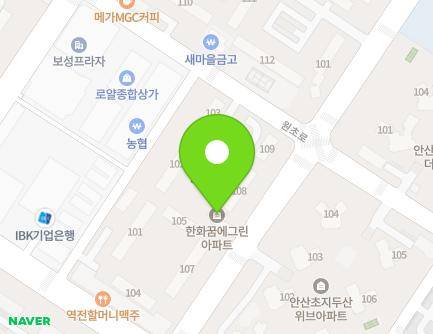 37 Wonseon 1-ro, Danwon-gu, Ansan-si, Gyeonggi-do, Republic of Korea Map