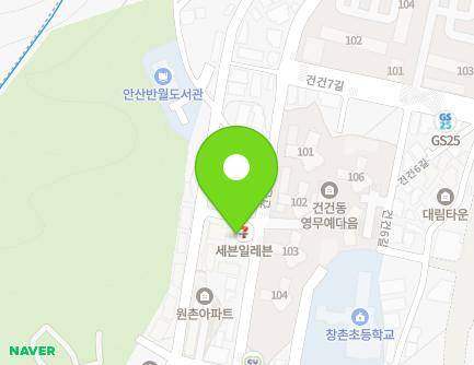 79 Geongeon-ro, Sangnok-gu, Ansan-si, Gyeonggi-do, Republic of Korea Map