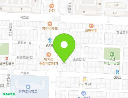59-2 Saemgol-ro 7-gil, Sangnok-gu, Ansan-si, Gyeonggi-do, Republic of Korea Map