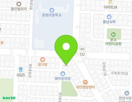 11 Omok-ro 4an-gil, Sangnok-gu, Ansan-si, Gyeonggi-do, Republic of Korea Map